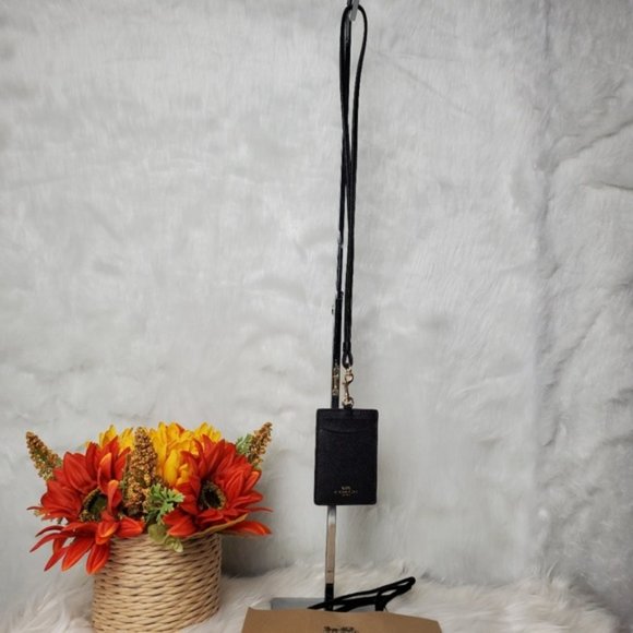 COACH ID CARD/CREDIT CARD HOLDER LANYARD - Picture 3 of 4